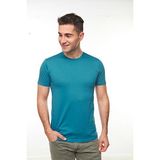 Fsm1453 Erkek Sıfır Yaka T-Shirt - Koyu Yeşil