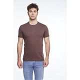 Fsm1453 Erkek Sıfır Yaka T-Shirt - Vizon