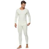 FSM1453 ERKEK TERMAL İÇLİK TAKIM UZUN KOLLU ÜST VE UZUN ALT THERMAL UNDERWEAR 600-S-1(EKRU)