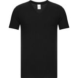 Fsm1453 Erkek V Yaka T-Shirt - L - Siyah