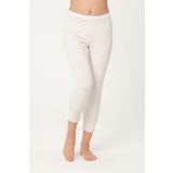 FSM1453 Kadın Viskon Comfort Fit Kapri Boy Paçalı Alt -3940