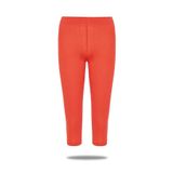 FSM1453 KIZ ÇOCUK PAMUKLU KAPRİ BOY RENKLİ LİKRALI TAYT - 8003-1 (1-2 Yaş, Nar Çiçek)