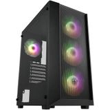 FSP CMT 218 650W 80+ 4 x 120MM Fixed RGB Fan Temperli Cam Kasa