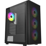 Fsp M220 650W 80+ 4X120MM Rgb Fan Temperli Cam USB 3.0 Mesh Atx Mid-Tower Gaming (Oyuncu) Kasa - Siyah