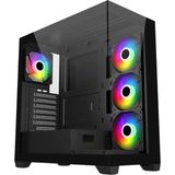 Fsp M340 Rgb Siyah Tempered Glass USB 3.0 650W 80+ Matx Mid Tower Kasa - 650 W
