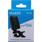 Ft-18 Akort Cihazı Tuner Akort Aleti Klipsli Ft-18