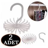 Fta Ticaret Kemer Askısı 20 Kancalı 2 Adet - 000-Siyah - 1 Adet - 30 * 30