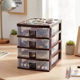 Fta Ticaret Mini 4 Çekmeceli Komidin Organizer - 000-Siyah - 1 Adet - 30 * 30