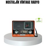 Fta Ticaret Vintage Radyo – Nostaljik Tasarım ve Modern Teknoloji Bir Arada - Ahşap