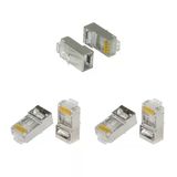 Ftp Cat6 Metal Rj45 Konnektör Network Kablosu (100 Lü Paket) Fnw-4522N