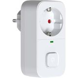 FTR-16 Akıllı Priz, 3680W, 250V/16A, Aşırı Akım Koruması, On/Off Düğmeli, Beyaz, Duvar Tipi