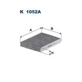 Ftr K1052a K1052a Aktif Karbonlu Polen Filtresi Logan Kubıstar Clıo Iı Kangoo Megane I Thalia Uyumlu