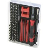Ftt 52in1 Saatçi - Telefoncu Tornavida Seti 42pcs Uç - 4-cımbız-vb.- 2-t.vida Sap - 3-aparat - 1-şeffaf
