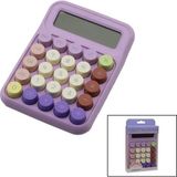 Ftt Daktilo Tuş Modeli 12 Haneli Hesap Makinesi Mix Renkli Pilli 15.7 X 11.1 X 2.7cm 166gr