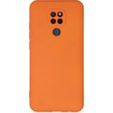 Ftt General Mobile GM 20 Kılıf Nano içi Kadife Silikon - Turuncu