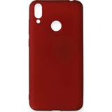 Ftt Huawei Honor 8C Kılıf First Silikon - Bordo