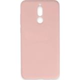 Ftt Huawei Mate 10 Lite Kılıf Nano içi Kadife Silikon - Pudra