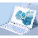 Ftt iPad 5 Air 9.7 Kılıf KC01 Smart Klavyeli Tablet Kılıfı - Mavi