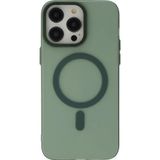 Ftt iPhone 14 Pro Kılıf Lodos Magneticsafe Mat Kapak - Köknar Yeşili