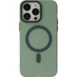 Ftt iPhone 14 Pro Max Kılıf Lodos Magneticsafe Mat Kapak - Köknar Yeşili