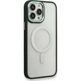 Ftt iPhone 14 Pro Max Kılıf Room Magneticsafe Silikon - Köknar Yeşili