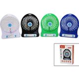 Ftt Mini Fan Usb Şarjlı Masa Üstü Mini Vantilatör