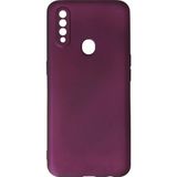 Ftt Oppo A31 Kılıf First Silikon - Mürdüm