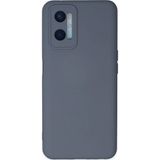 Ftt Oppo A96 Kılıf Nano içi Kadife Silikon - Gri