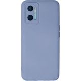 Ftt Oppo A96 Kılıf Nano içi Kadife Silikon - Lila