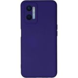 Ftt Oppo A96 Kılıf Nano içi Kadife Silikon - Mor