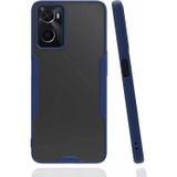Ftt Oppo A96 Kılıf Platin Silikon - Lacivert