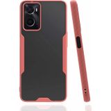 Ftt Oppo A96 Kılıf Platin Silikon - Pembe