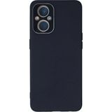 Ftt Oppo Reno 7 Lite Kılıf Lansman Glass Kapak - Lacivert