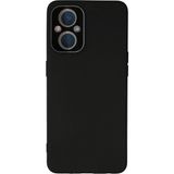 Ftt Oppo Reno 7 Lite Kılıf Lansman Glass Kapak - Siyah