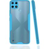 Ftt Realme C25Y Kılıf Platin Silikon - Mavi
