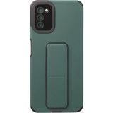 Ftt Samsung Galaxy A03S Kılıf Mega Standlı Silikon - Yeşil