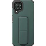 Ftt Samsung Galaxy A22 Kılıf Mega Standlı Silikon - Yeşil