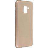 Ftt Samsung Galaxy A8 Plus 2018 Kılıf First Silikon - Gold