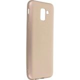 Ftt Samsung Galaxy J6 Kılıf First Silikon - Gold