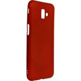 Ftt Samsung Galaxy J6 Plus Kılıf First Silikon - Bordo