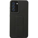 Ftt Samsung Galaxy S21 FE Kılıf Mega Standlı Silikon - Siyah