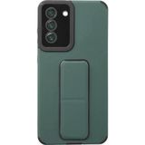 Ftt Samsung Galaxy S21 FE Kılıf Mega Standlı Silikon - Yeşil