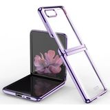 Ftt Samsung Galaxy Z Flip 4 Kılıf Fold Element Kapak - Mor