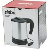 Ftt Sinbo Sk-7371 12v Araç İçi Kettle Paslanmaz Çelik Su Isıtıcısı 0.8lt 120w Çakmaklık Fişli