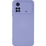 Ftt Xiaomi Poco M4 Pro 4G Kılıf Nano içi Kadife Silikon - Lila