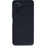 Ftt Xiaomi Poco X3 GT Kılıf Nano içi Kadife Silikon - Lacivert