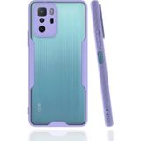 Ftt Xiaomi Poco X3 GT Kılıf Platin Silikon - Lila
