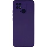 Ftt Xiaomi Redmi 10C Kılıf Nano içi Kadife Silikon - Mor
