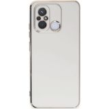 Ftt Xiaomi Redmi 12C Kılıf Volet Silikon - Beyaz