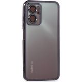 Ftt Xiaomi Redmi Note 11E Kılıf Razer Lensli Silikon - Mor